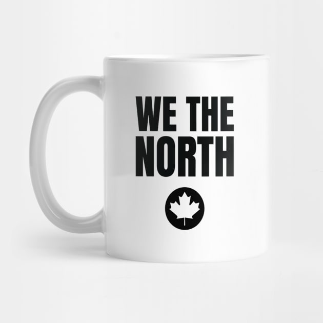 Image: We the north (canada) (black) by itemful